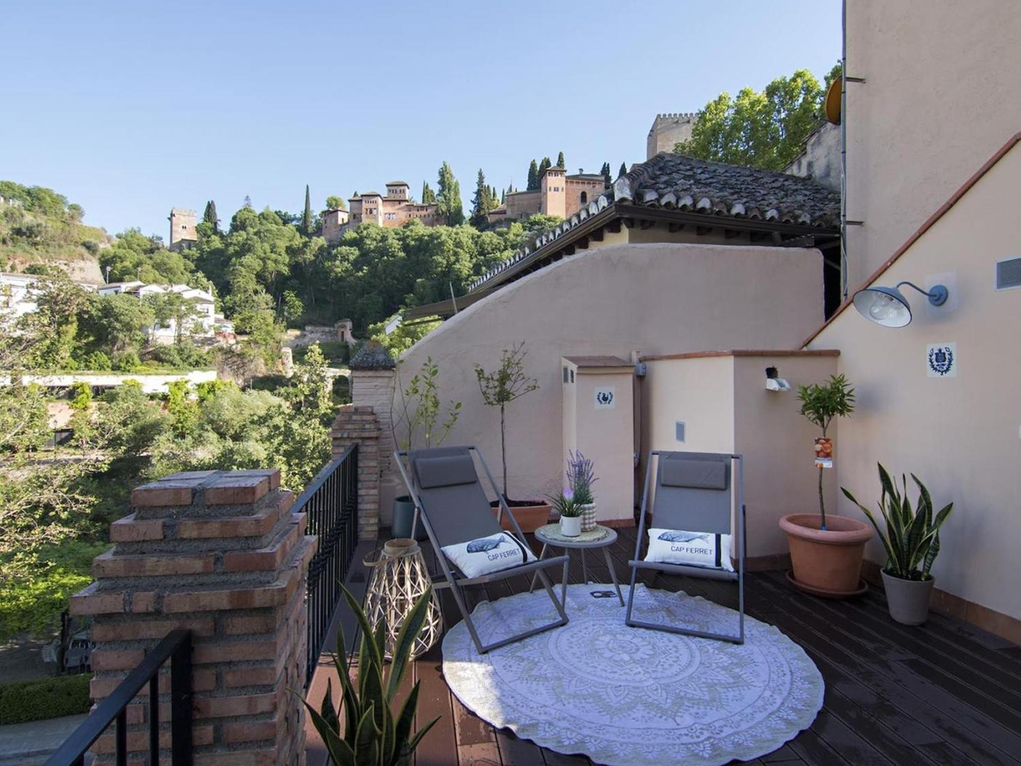 Chezmoihomes Alhambra Boutique Terrace Granada Exterior foto